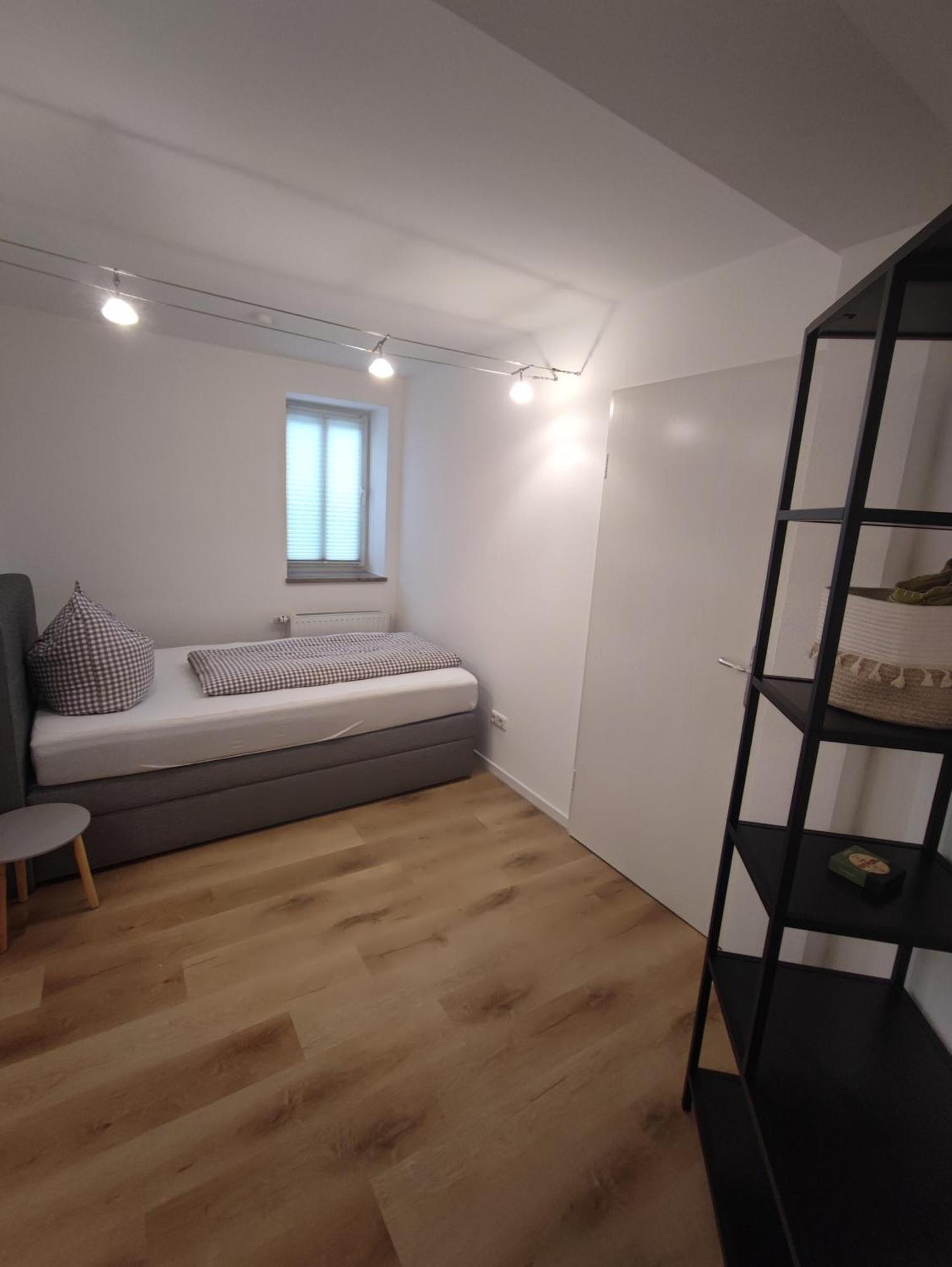 Fewo Planer Altstadtwohnung Mit Terrasse & Parkplatz Memmingen Exterior foto